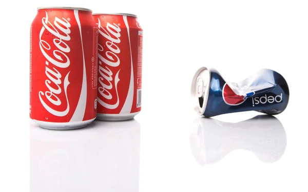 Pepsi y Coca Cola —  Fotos de Stock