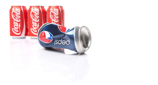 Pepsi and Coca Cola — Stock Photo, Image