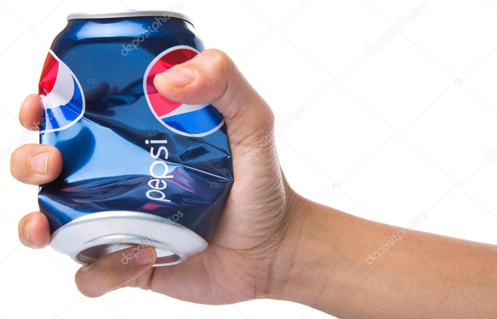 Crushing A Can Of Pepsi – Stock Editorial Photo © akulamatiau #62297971