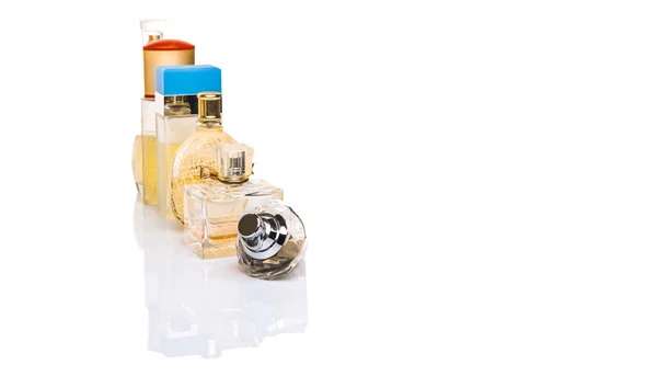 Variety Of Perfume Bottles — Stock Photo, Image