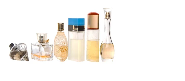 Variety Of Perfume Bottles — Stock Photo, Image