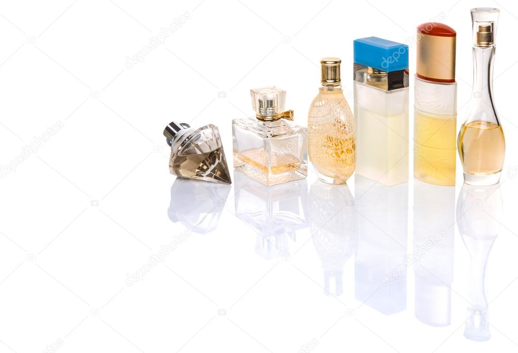 Variety Of Perfume Bottles