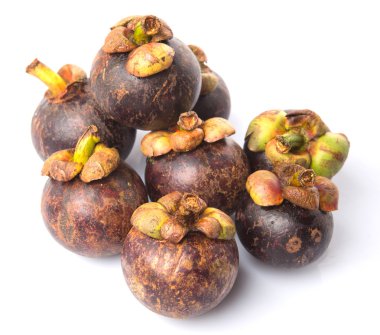 Olgun mangosten meyve