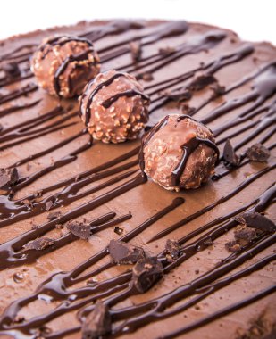 çikolata peynirli kek