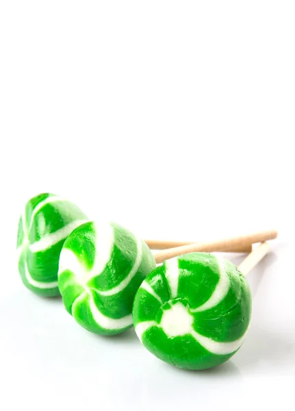 Yeşil nane şekerleri — Stok fotoğraf