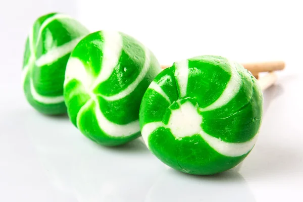 Green Peppermint Candies — Stock Photo, Image