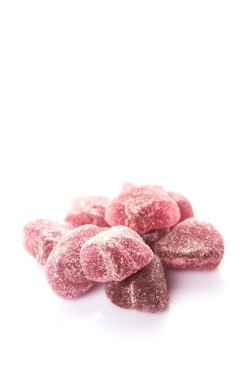 Tatlı mor jöle şekerler