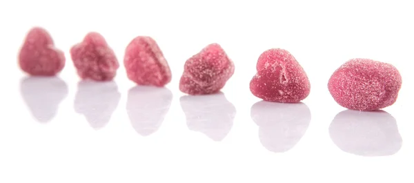 Dulces caramelos de gelatina morada — Foto de Stock
