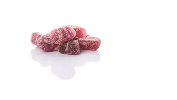 Dulces caramelos de gelatina morada —  Fotos de Stock