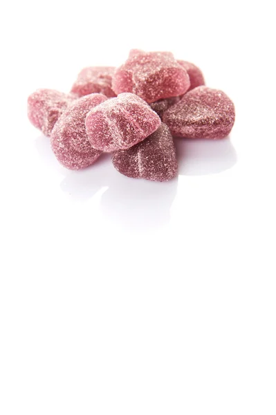 Dolci caramelle viola gelatina — Foto Stock