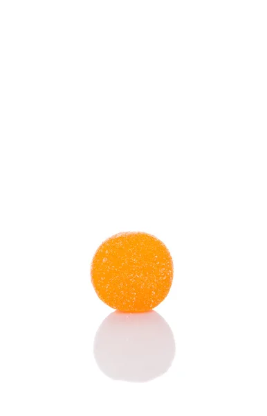 Zoete oranje gelei snoep — Stockfoto