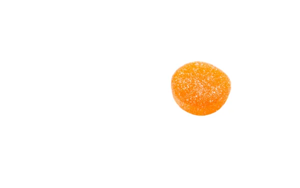 Sladké oranžové želé bonbóny — Stock fotografie