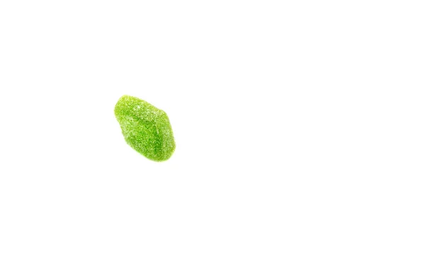 Солодкі зелені желе цукерки — стокове фото