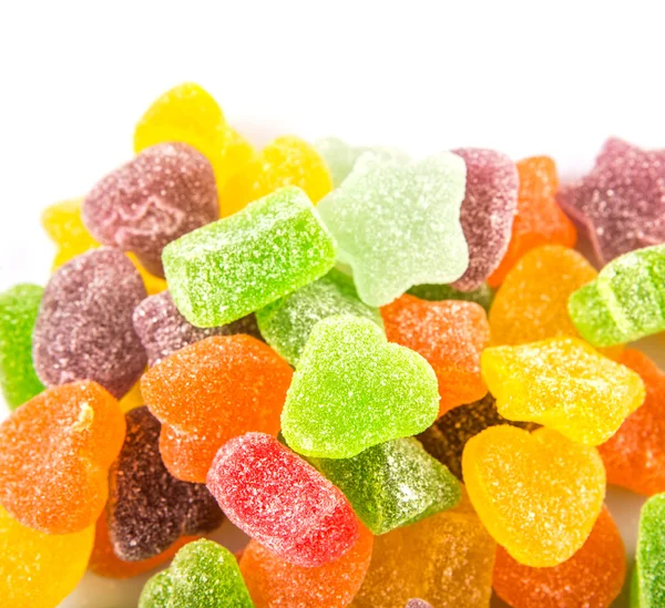 Kleurrijke Mix kandijsuiker Jelly — Stockfoto