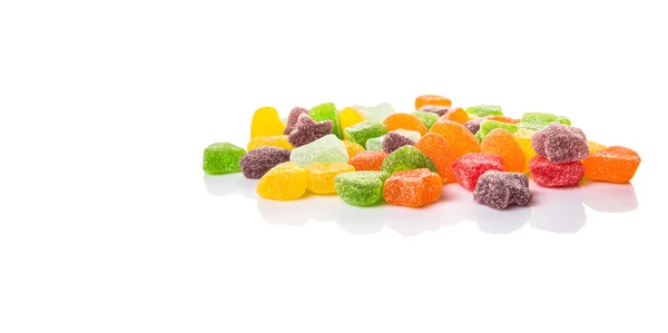 Színes Mix cukor zselés cukorka — Stock Fotó