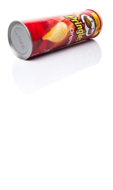 Kuala Lumpur, Malezya - 19th Ocak 2015. Kellogg şirketine ait, Pringles çerez cips bizden 1.4 milyar dolar fazla yıllık satışı ile 140 ülkede satılan bir markasıdır..