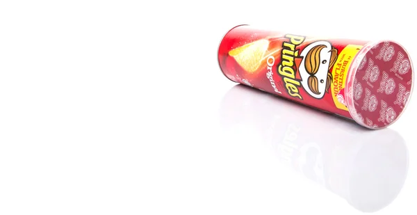 Kuala Lumpur Malaysia Januari 2015 Pringles Ägs Företaget Kellogg Och — Stockfoto