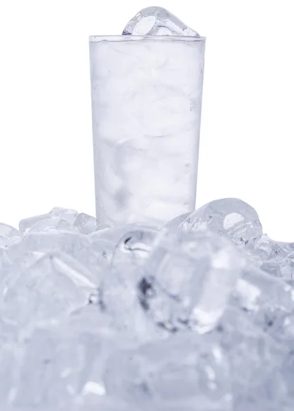 Bicchiere freddo d'acqua — Foto Stock