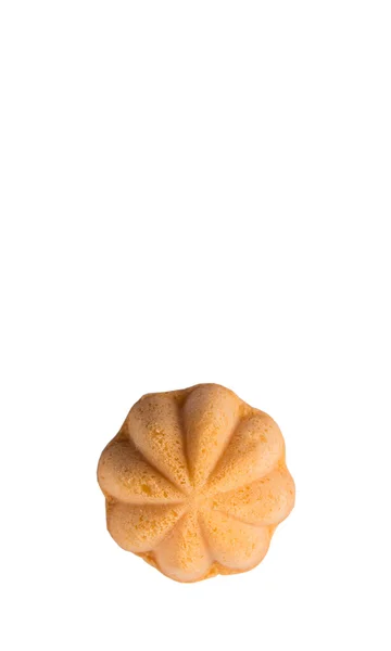 Bahulu 白色背景马来甜蛋海绵小松饼 — 图库照片