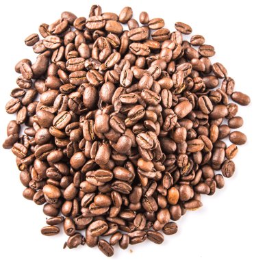 Kavrulmuş kahve çekirdeği.