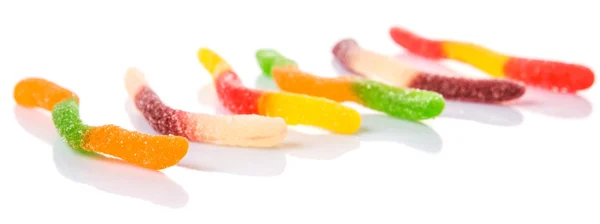 Colorful Sugar Jelly Candy Strip — Stock Photo, Image