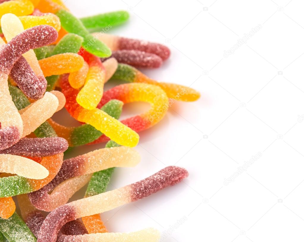 Colorful Sugar Jelly Candy Strip