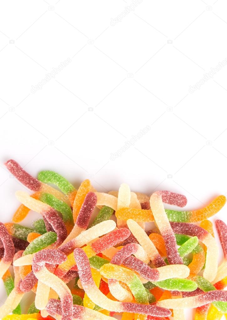Colorful Sugar Jelly Candy Strip