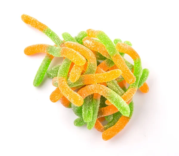 Πράσινου και πορτοκαλί ζάχαρη Ζελέ Candy Γάζας — Φωτογραφία Αρχείου