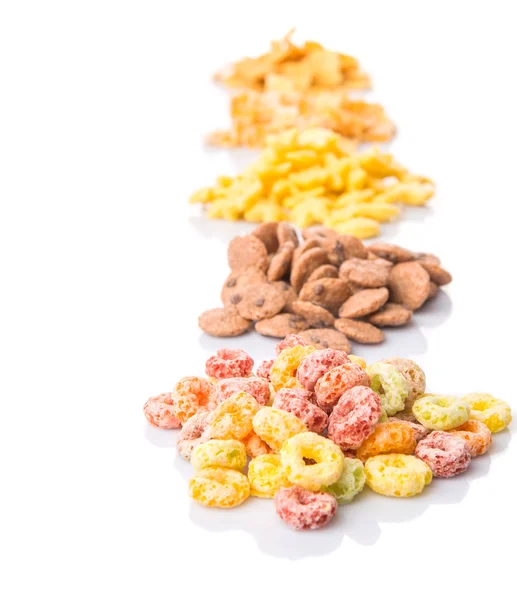 Mix Varietà di cereali da colazione — Foto Stock