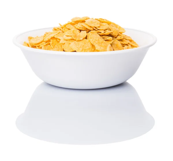 Copos de maíz Desayuno Cereal — Foto de Stock
