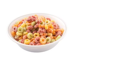 Mısır gevreği renkli meyve aromalı