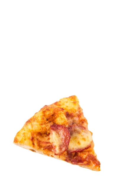 Peperoni und Käsepizza — Stockfoto