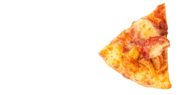 Pepperoni e pizza de queijo — Fotografia de Stock