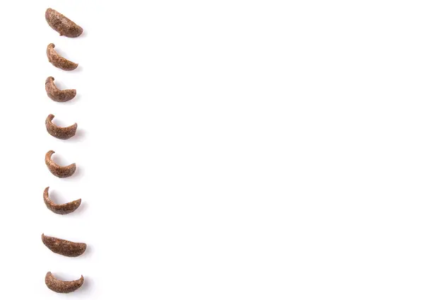Knusprige Schokolade Frühstückszerealien Auf Weißem Hintergrund — Stockfoto