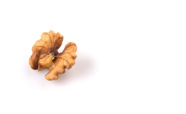 Beyaz arka plan üzerinde ceviz fındık