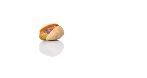 Pistachio Nuts White Background — Stock Photo, Image