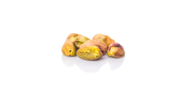 Pistachio Nuts White Background — Stock Photo, Image