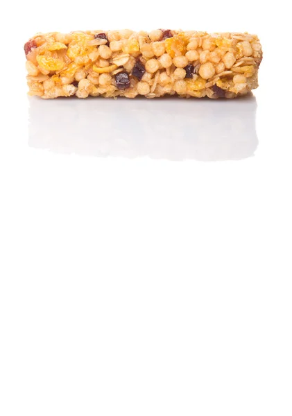 Cereal Bar White Background — Stock Photo, Image