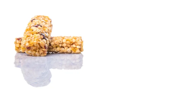 Cereal Bar White Background — Stock Photo, Image