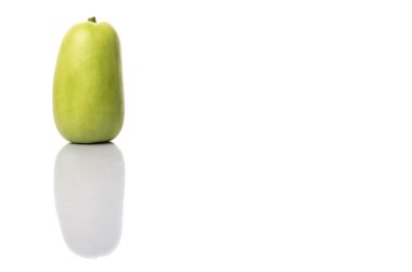 Calabash sebze beyaz arka plan üzerinde