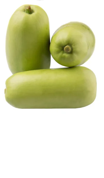 Calabash Vegetable White Background — Stock Photo, Image
