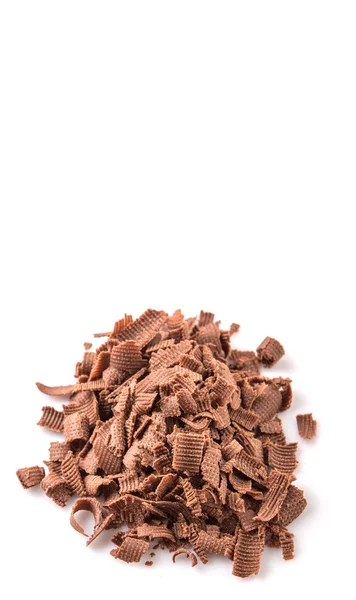 暗い茶色のチョコレートの部分 — ストック写真