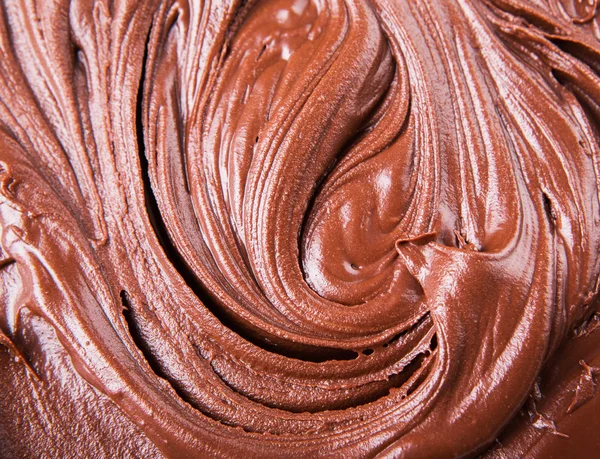 Textura de chocolate líquido — Fotografia de Stock