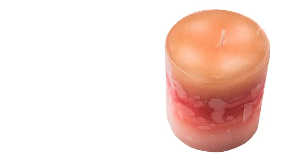 Brązowy kolor aromatyczne świeczki — Zdjęcie stockowe