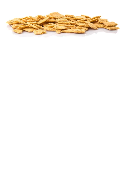 Oat Breakfast Cereal White Background — Stock Photo, Image