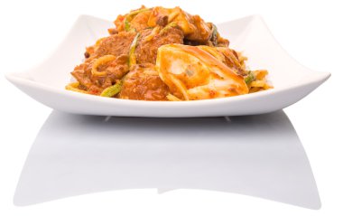 Popüler Malezya salata Rojak Pasembur