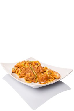 Popüler Malezya salata Rojak Pasembur
