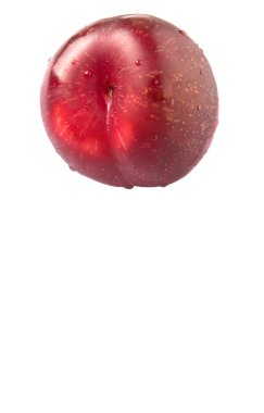 Victoria Erik veya kırmızı beyaz arka plan üzerinde Erik