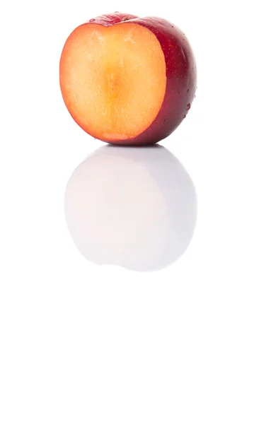 Victoria Plum or Red Plum — Stock Photo, Image