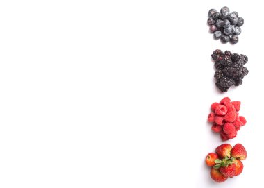 Çilek, böğürtlen, yaban mersini ve ahududu